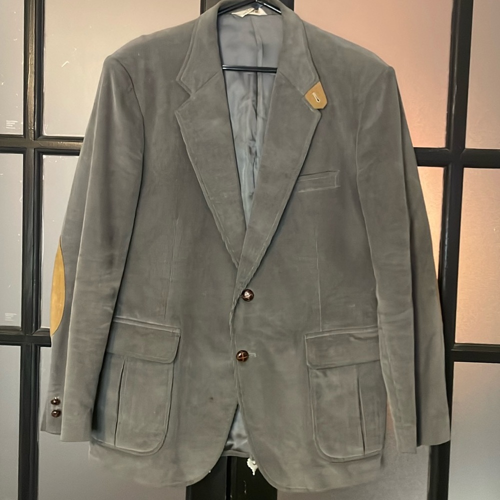 Vintage 70s 80s Cambridge classic by Mervyn’s corduroy 100% cotton gray R-42